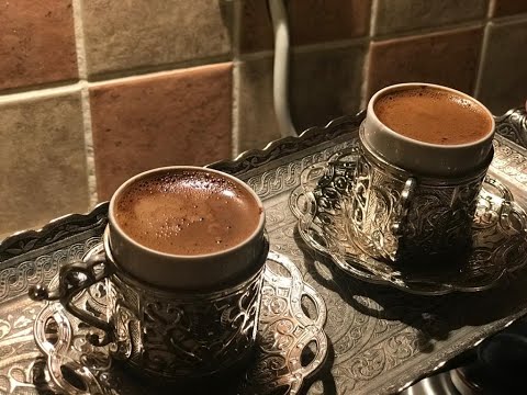 Beş Dakikada Bakır Cezvede Sade Türk Kahvesi Yapımı