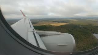 Landing in  Moscow - Russia