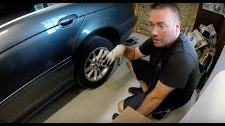 BMW E39 E53 E38 Premature Rear Tire Wear On The Inside Diagnosis And Fix !!!