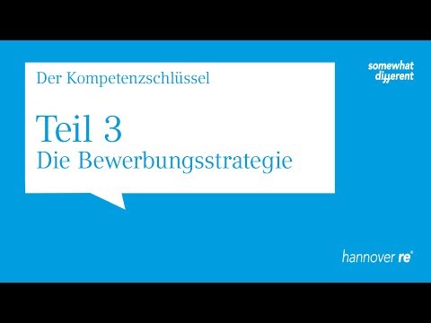 3/6 Die Bewerbungsstrategie