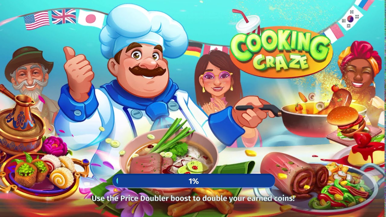 Cooking Craze Gameplay Part 1: Let's Start Our Donuts Shop [level 1-9]