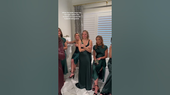 This Last Minute Wedding Haircut Will Shock You | 🎥: @claresanbornphotography #wedding #viral