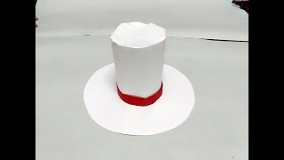 How to make hat from paper || DIY beautiful paper hat in easy way at home