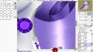 Tutorial: Gem Stones in Paint Tool Sai