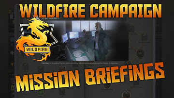 CS:GO Operation Wildfire - All Wildfire Campaign Mission Briefings.