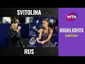 Elina Svitolina vs. Arantxa Rus | 2020 Monterrey Semifinal | WTA Highlights