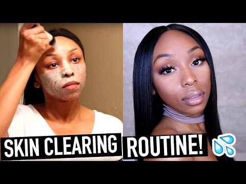 Clear Skin Routine | Adult Acne, Hyperpigmentation, Dark Marks, + Clogged Pores