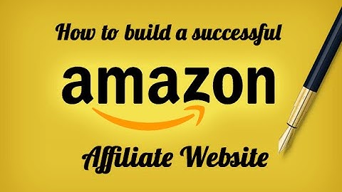 How To Build Amazon Affiliate Website 2016