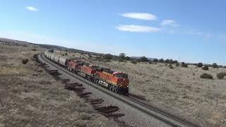 Railfanning On The BNSF Southern Transcon  in Arizona Part 1 March 2024