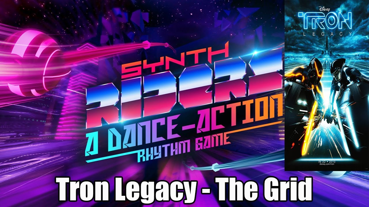 Synth Riders - Tron Legacy - The Grid Quest 2 Gameplay 