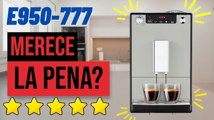 Cafetera MELITTA E950-333 NEGRA SUPERAUTOMATICA en , tu tienda  de electrodomésticos Expert