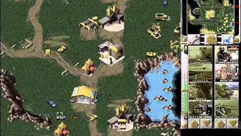 Command & Conquer: Red Alert 1 Online - Tiberian Alert Mod Map 1