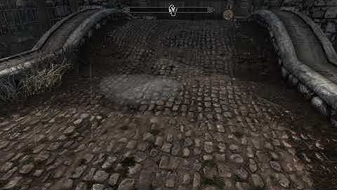 Dynamic Skyrim Puddles Test | Skyrim realistic mods