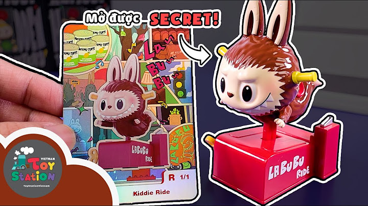 Labubu Almost Hidden bùng nổ mở được Secret ToyStation 967