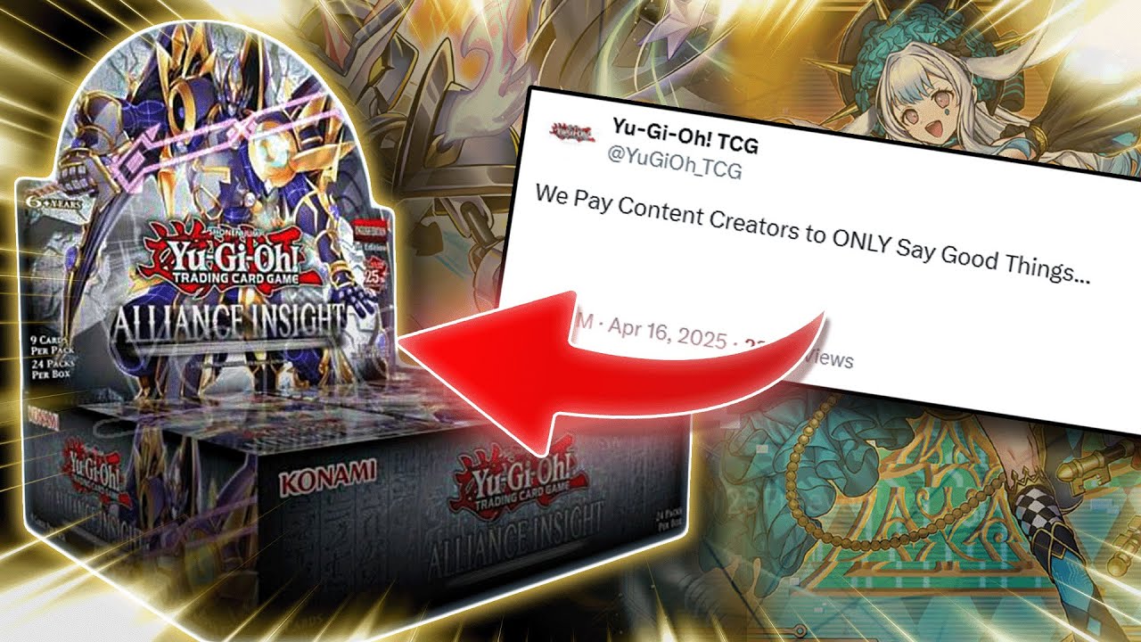 What Konami is NOT Telling You About Alliance Insight Yugioh...