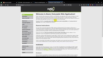 Installing DVWA | How to Install and Setup Damn Vulnerable Web Application  | mohammadyahy010101 |