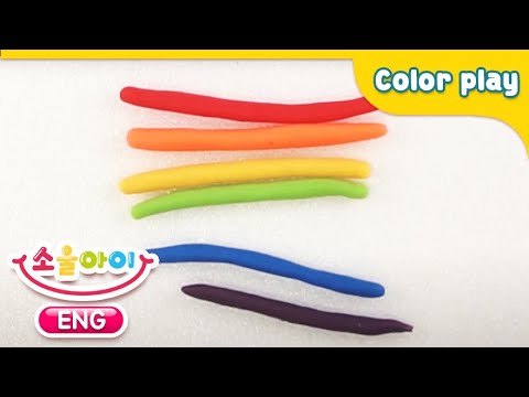 [놀이] 컬러놀이 | 색깔놀이 | 색 만들기 | Play Doh | 배코랑 찰흙 놀이 | 점토놀이 | 색상혼합 | Learn Colors for Kids