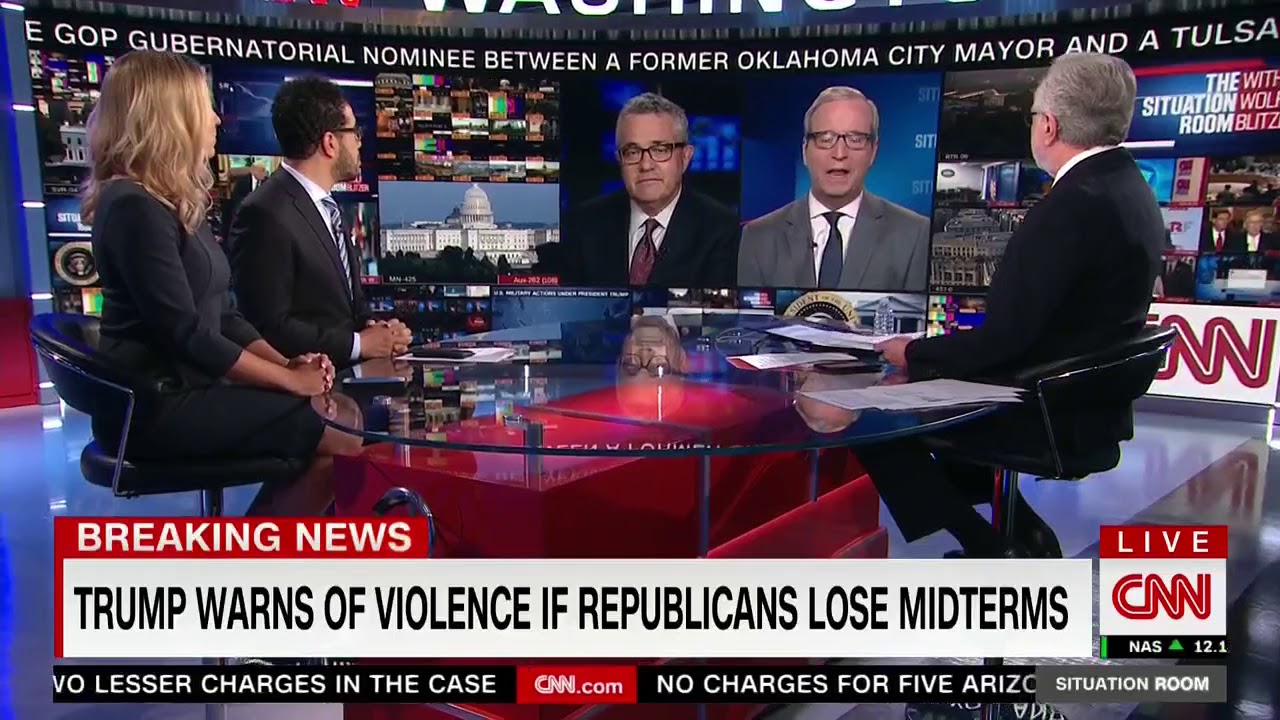 jeffrey toobin alan dershowitz CNN Analyst: Criticism of Antifa Is ‘Donald Trump’s Appeal to Racism’