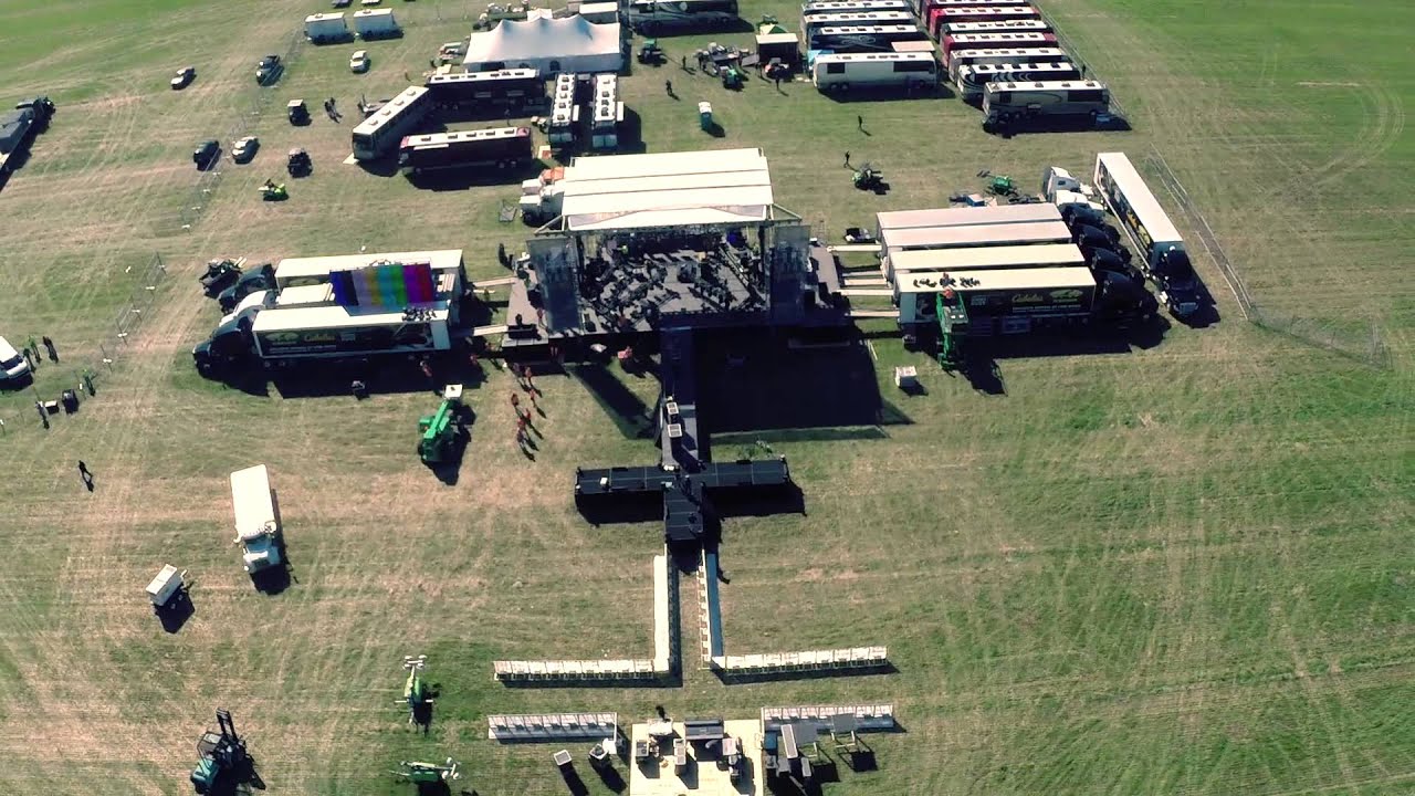 Advanced Media Luke Bryan Farm Tour 2015 Preshow Aerial Footage