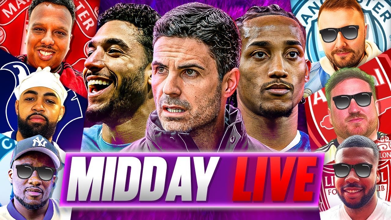 Arsenal The Favourites For Champions League? | Joao Pedro Is On Fire! | Fa Cup Results | Midday Live