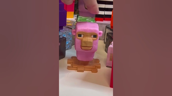 McDonald’s minecraft movie toys #Minecraft #pinksheep #skeleton #mcdonalds #happymeal