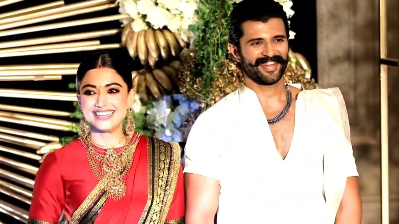 Vijay Deverakonda & Rashmika Mandanna Reception Visuals