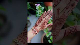 Beautiful Mehndi Designs Ideas?✨ henna mehndi hennadesign viral trending design shorts