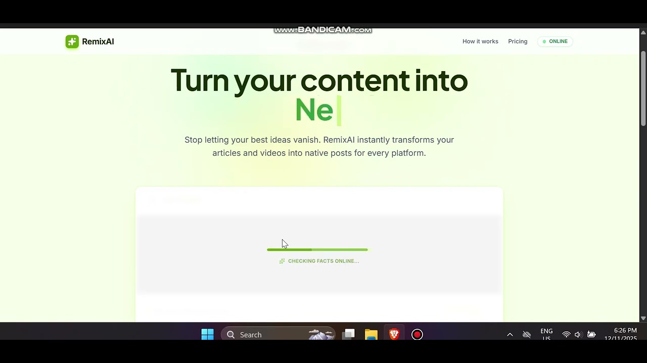 Remix AI - Intelligent Content Repurposing Platform