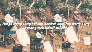 #New status WA anak e wong mlarat