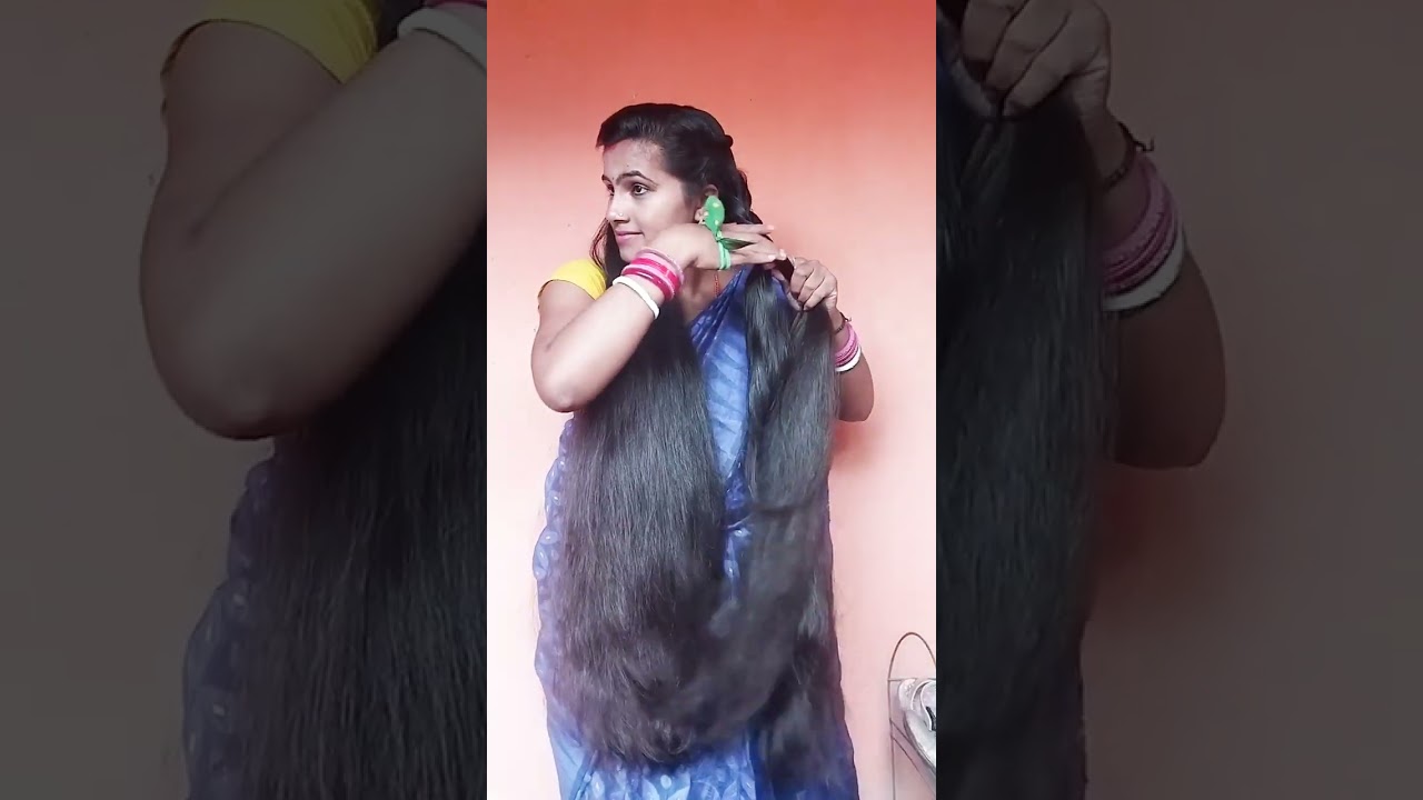 Long hair play with hairstyle for women Beautiful Hairstyle For Long Hair Hair Play Video 