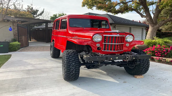 *UPDATE* 1957 Willys Station Wagon 4x4 350 Small Block Chevy Build Pt. 2