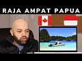 Kanada bereaksi terhadap Raja Ampat Papua Indonesia | Canadian reacts to Raja Ampat Papua Indonesia