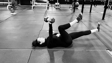 Movement: Deadbug w/ chest press