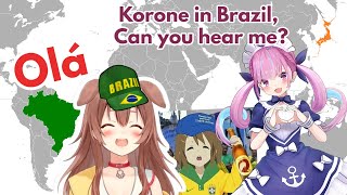 Brazilian Korone by Just Egg-san 7,292 views 2 weeks ago 1 minute, 39 seconds