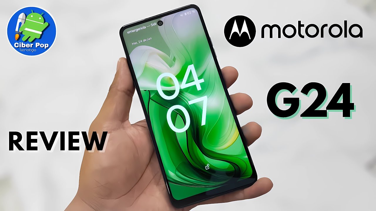 MOTO G24 CARACTERÍSTICAS Y REVIEW - YouTube