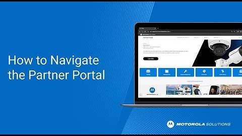 Navigating the Partner Portal