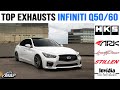 Top 5 Infiniti Q50/Q60 Exhausts