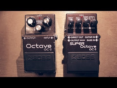 boss-oc-2-octave-vs-oc-3-super-octave-(oct-2-mode-on-bass-and-guitar-input)-shootout-w/-guitar