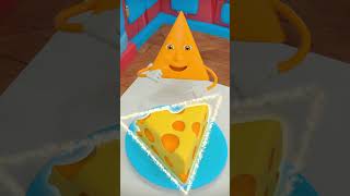 Triangle Song #babysongs #nurseryrhymes #cartoonvideos #littletreehouse #learning #shapes #shorts