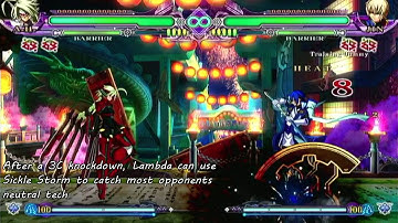 BlazBlue: Continuum Shift Extend - λ-11 Tutorial Video (3/3)
