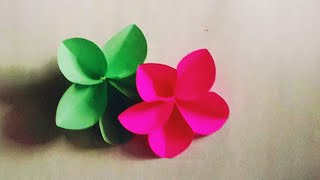 Easy And Simple Paper Flower