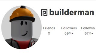 НА МЕНЯ ПОДПИСАЛСЯ builderman!?