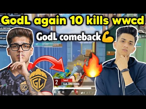 Godlike again 10 kills chicken dinner 🔥 Jonathan Shadow Neyoo and Zgod ...