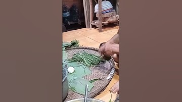 đặt sản Phú Yên cách gói bánh ít khoai mì mềm dẻo thơm ngon tập 22#Shorts /