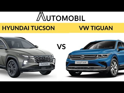 Hyundai Tucson vs Volkswagen Tiguan Car Comparison| VW Tiguan vs Hyundai Tucson | Automobil