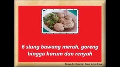 Resep Cara Membuat Masakan Kuah Bakso Iga Sapi - Durasi: 2.58. 