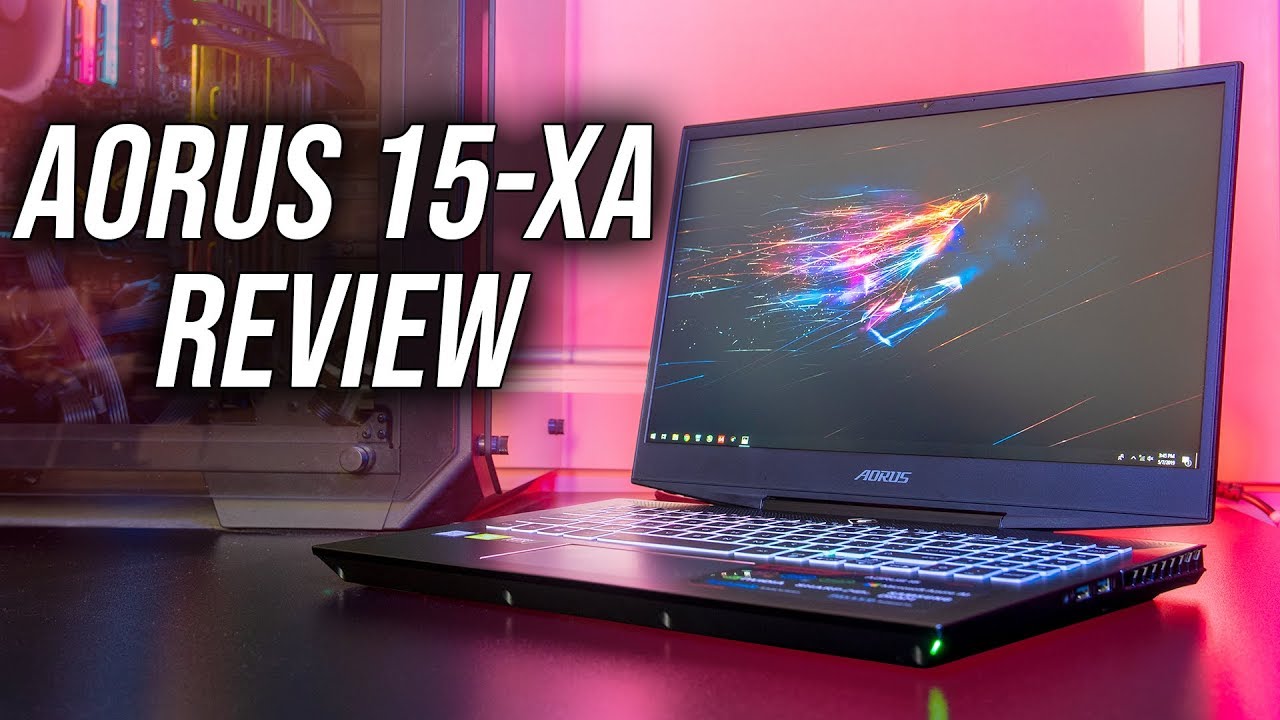 Aorus 15-XA (9750H/2070) Gaming Laptop Review - YouTube
