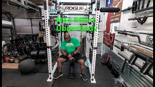 Max effort incline bench press ( garage gym athlete)