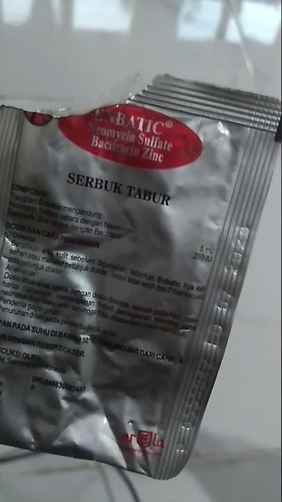 Obat luka, tapi bukan untuk luka hati #obat #serbuk #pedih