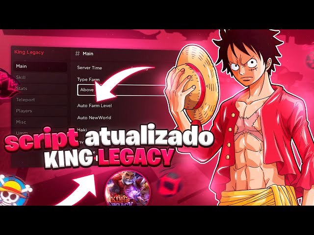 King Legacy Script ROBLOX!! Auto Farm Atualizado - Funcionando 2023 